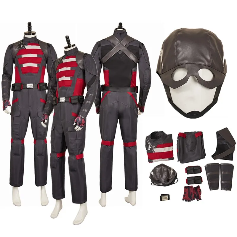 

Fantasia John Cosplay Walker Costume Men Agent Uniform Vest Pants Headgear Belt Gloves Outfits Halloween Carnival Party Suit