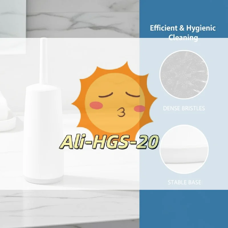 

Эргономичная ершик для унитаза с защитой от брызг, пластиковым держателем и подставкой для дома, отеля, для уборки и хранения в ванной комнате