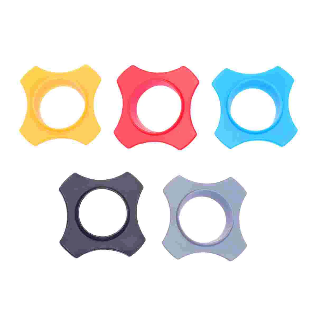 5 Pcs Microphone Foam Windscreen Covers Headset Stand Skidproof Circle for Ring Wireless