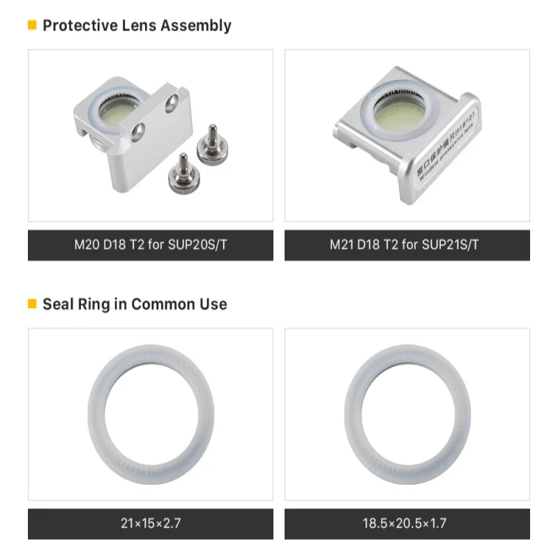 Laser Welding Machine Accessories Handheld Welding Machine Protective Mirror Bracket Pressure Ring Sealing Ring