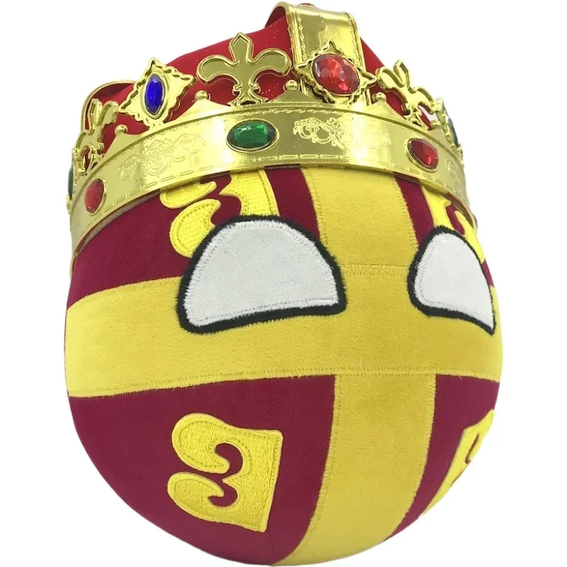 Byzantineball Polandball ぬいぐるみビザンチン Countryball 東ローマ帝国カントリーボールぬいぐるみ枕コスプレおもちゃギフト用