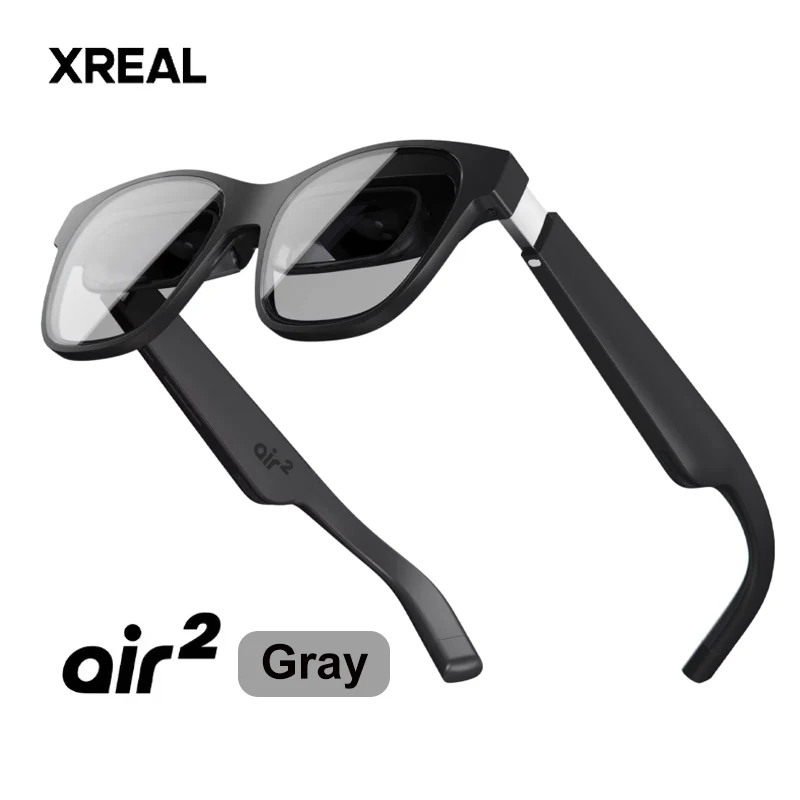 Original XREAL Air 2 ARแว่นตา 330 "Micro OLEDสวมใส่ 120Hz 1080Pแว่นตาสมาร์ทสําหรับเกมสตรีมมิ่งโปรเจคเตอร์ภาพยนตร์