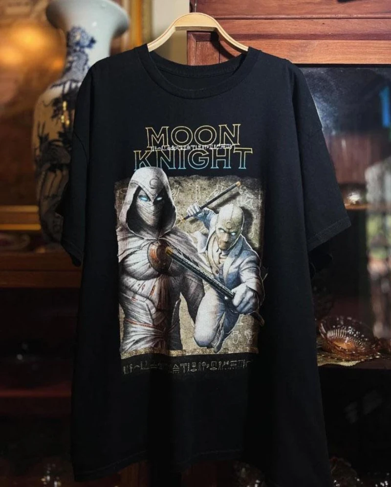 เสื้อยืดลาย Marvel Moon Knight Ancient Glyphs, เสื้อครอบครัวลายดิสนีย์แลนด์, เสื้อการ์ตูนมาร์เวล, เสื้อธีมสวนสนุก WDW Epcot