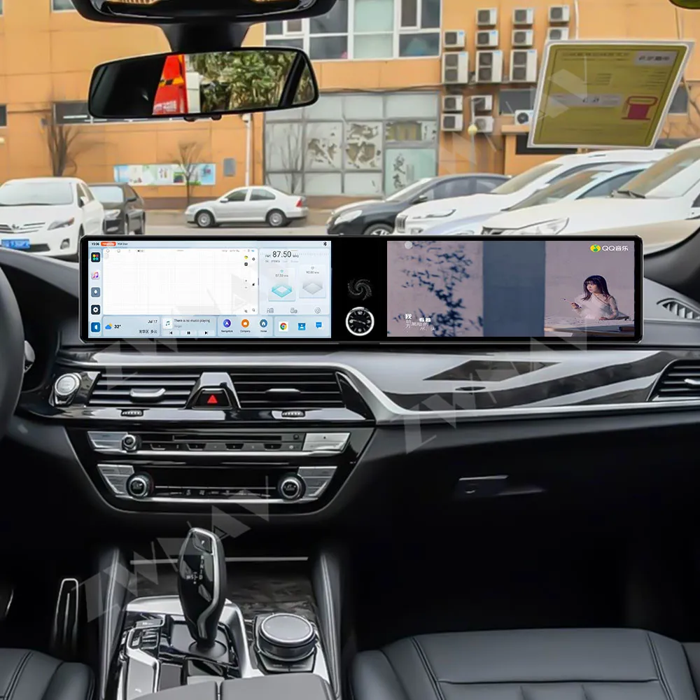

For BMW 5 Series 2018-2020 EVO Android 13 12.3" HD Touch Screen Car GPS Multimedia Player Car Interior Accessories Head Unit