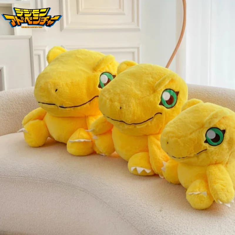 

Digimon Adventure Agumon Koromon Flip Doll Cute Plush Toy Kawaii Periphery Adorkable Sofa Pillow Room Decoration Birthday Toys