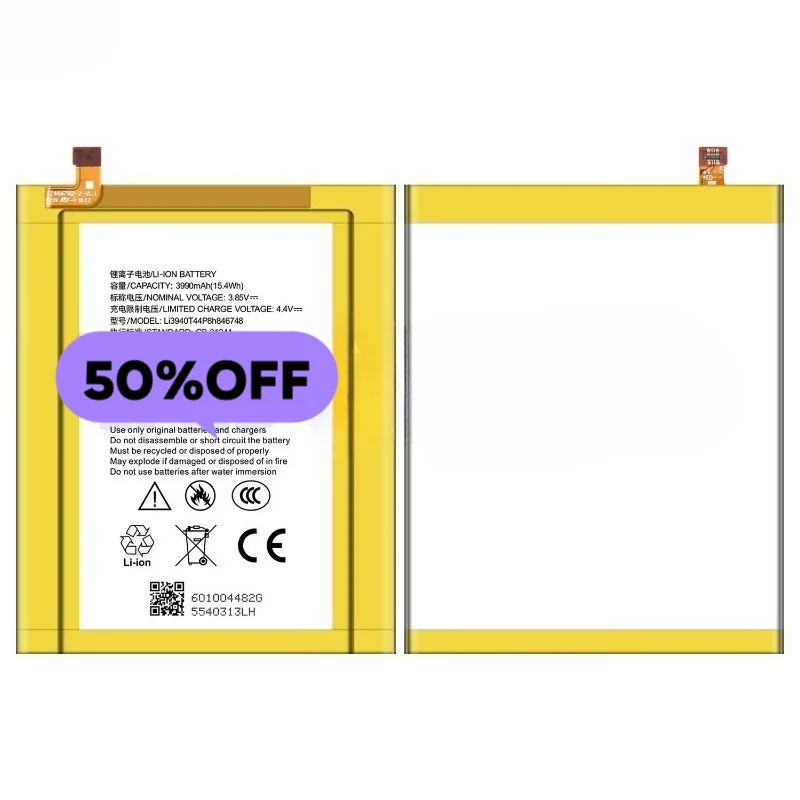 Li3940T44P8h846748 for ZTE Blade Max 3/Z986/Z986DL/Z986U/N9560 MAX XL Mobile Phone Battery  replacement Bateria Grade A cell