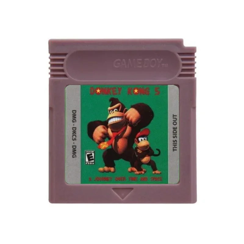 ※Marxo Series GBC 16 Bit Game Video Game Cartridge Console Card 6 Golden Coins Wario Land Donkey Kong Wario Land 2 for GBC/GBA