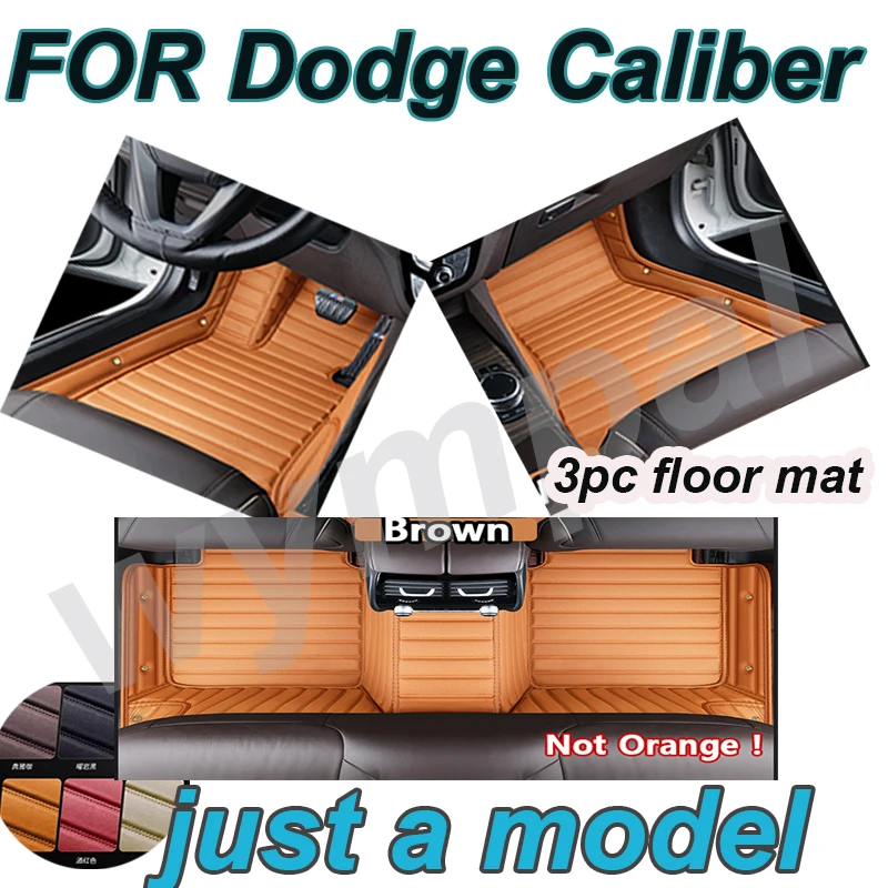 

Роскошные автомобильные коврики на заказ для Dodge Caliber 2006 2007 2008 2009 2010, авто, роскошные кожаные мужские и женские автомобильные коврики, полные