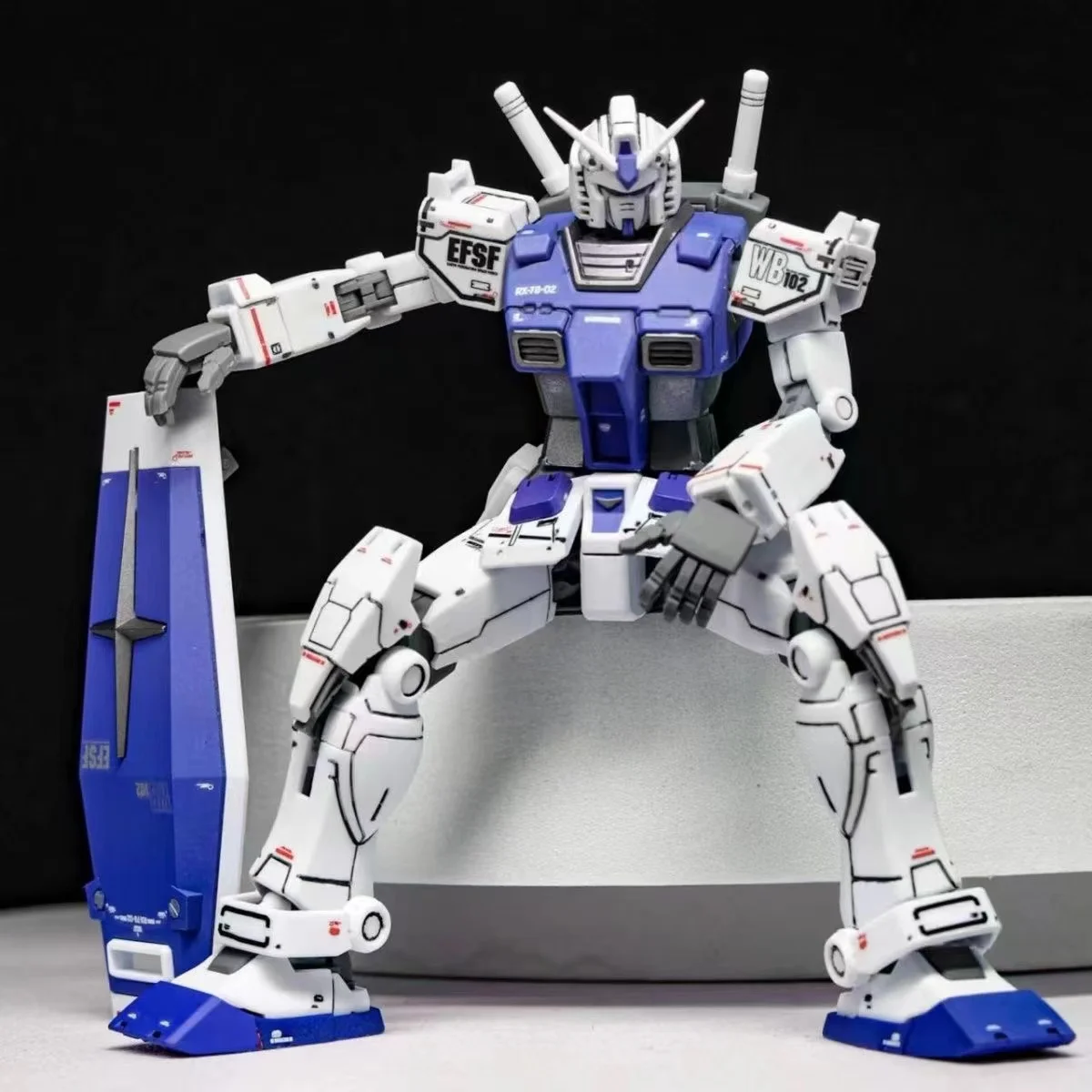 건담 피규어 Hg Pb Rx-78-4 G04 애니메이션 피규어 Pvc 모바일 슈트 동상 모델 키트 스탠딩 컬렉션 장식품 생일 장난감 선물