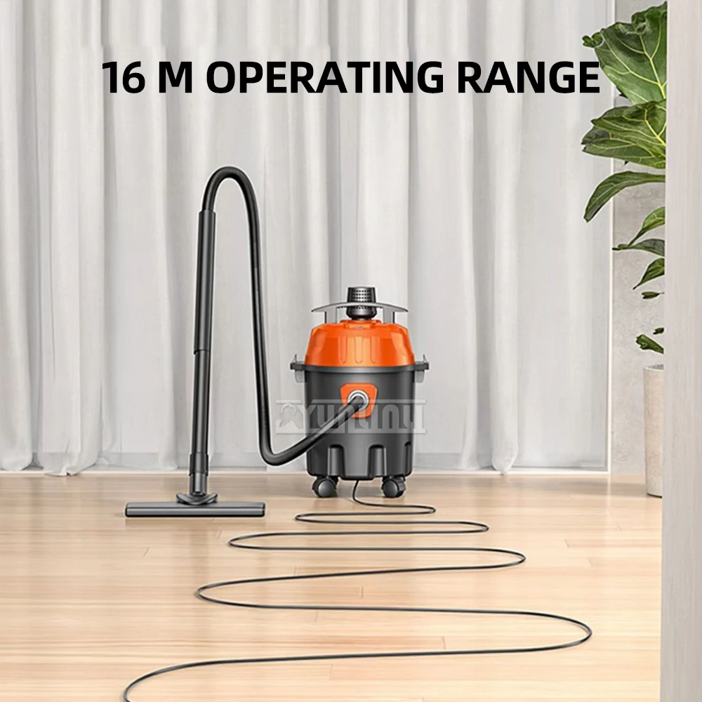 18L Household Wet and Dry Vacuum Cleaner Hand-held Strong 1.2KW Large Power Vacuum Cleaning Machine