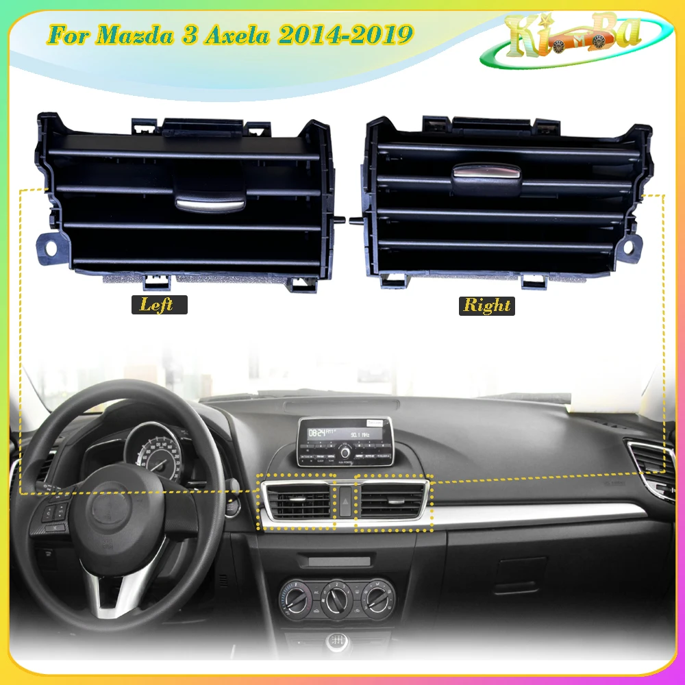 KIMBA Car Interior Front Dash Center Console A/C Air Vent Outlet For Mazda 3 Axela 2014-2019