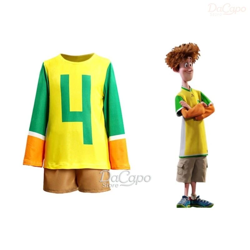 أزياء الهالوين فندق جوني دينيس التأثيرية شعر مستعار ترانسيلفانيا لعب الأدوار للأولاد ملابس شعر مستعار شورت علوي ملابس حفلات عائلية