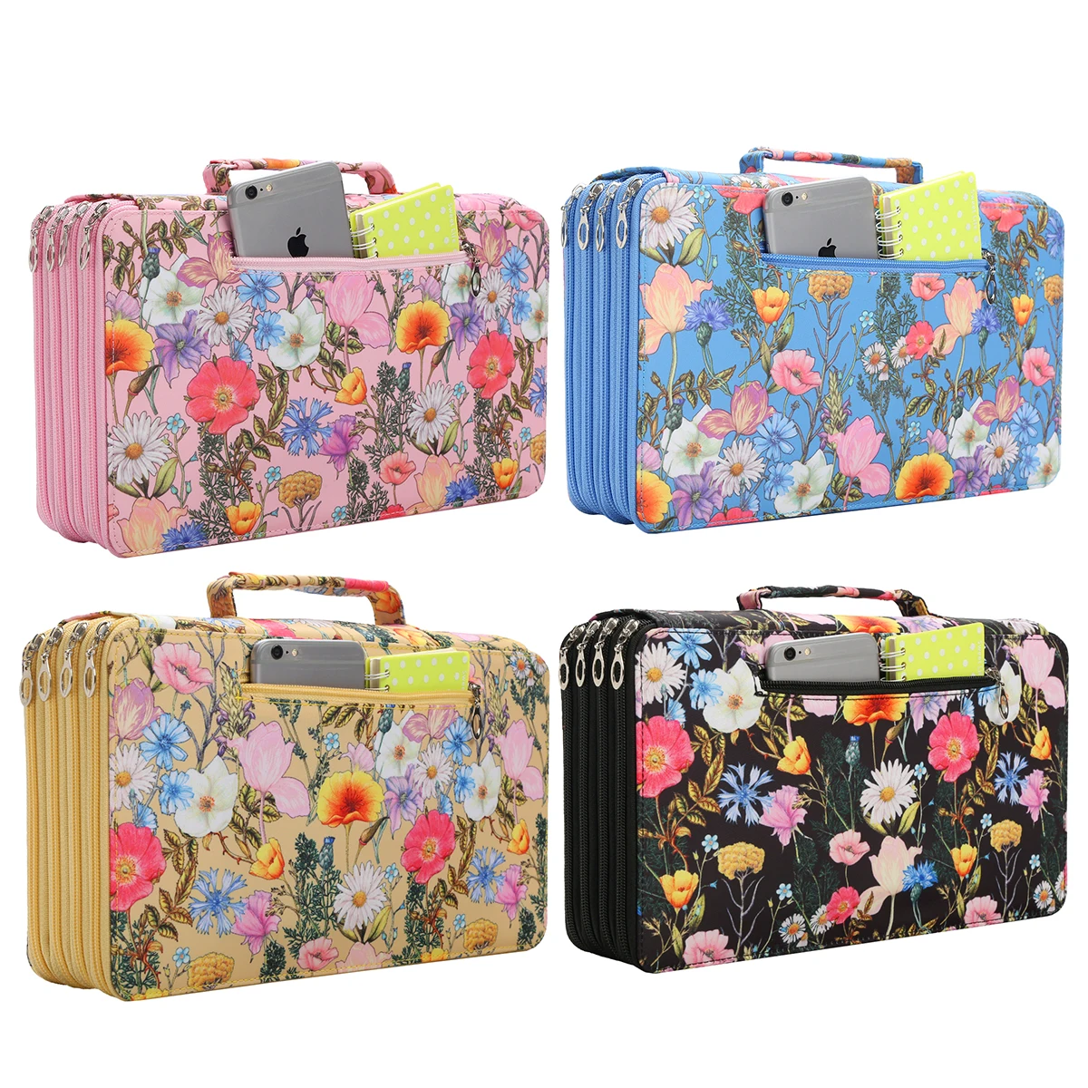 Pencil Case School 300 Slots Large Capacity Pencilcase for Girls Stationery Pen Box Big Marker Bag Organizer Kawaii Fluffy Pouch