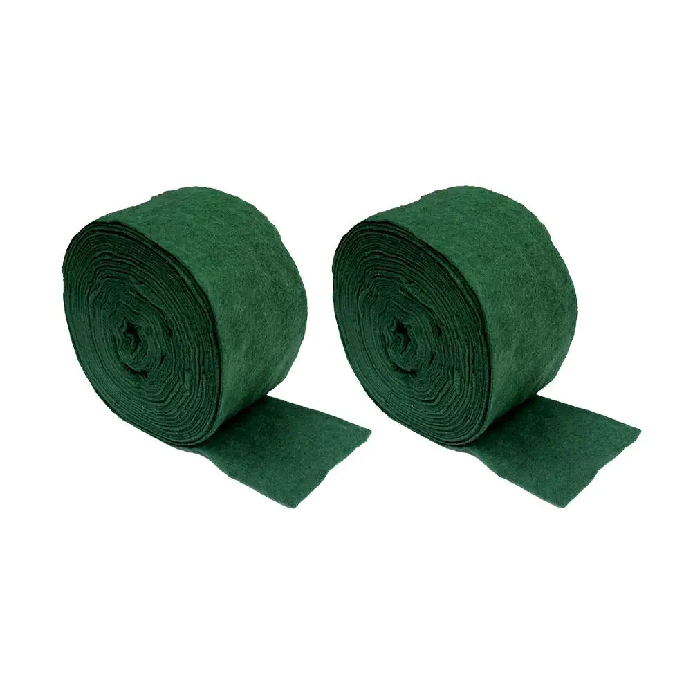 

2Pcs 20M Tree Insulation Wrap Green Non-Woven Fabric Warm Moisture Retention Windproof Sun Protection Trunk Protector Breathable