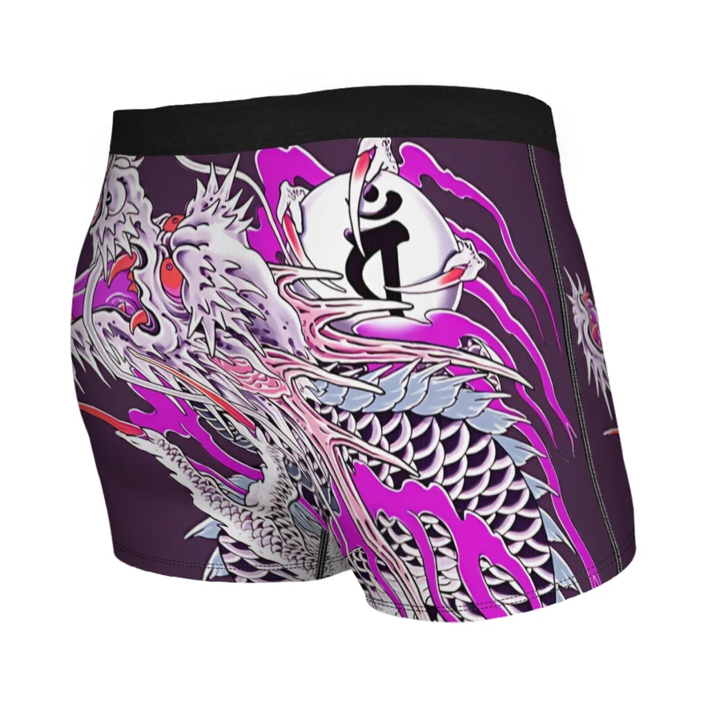 Dragon Of Dojima Yakuza Underpants Homme Panties Men's Underwear Ventilate Shorts Boxer Briefs