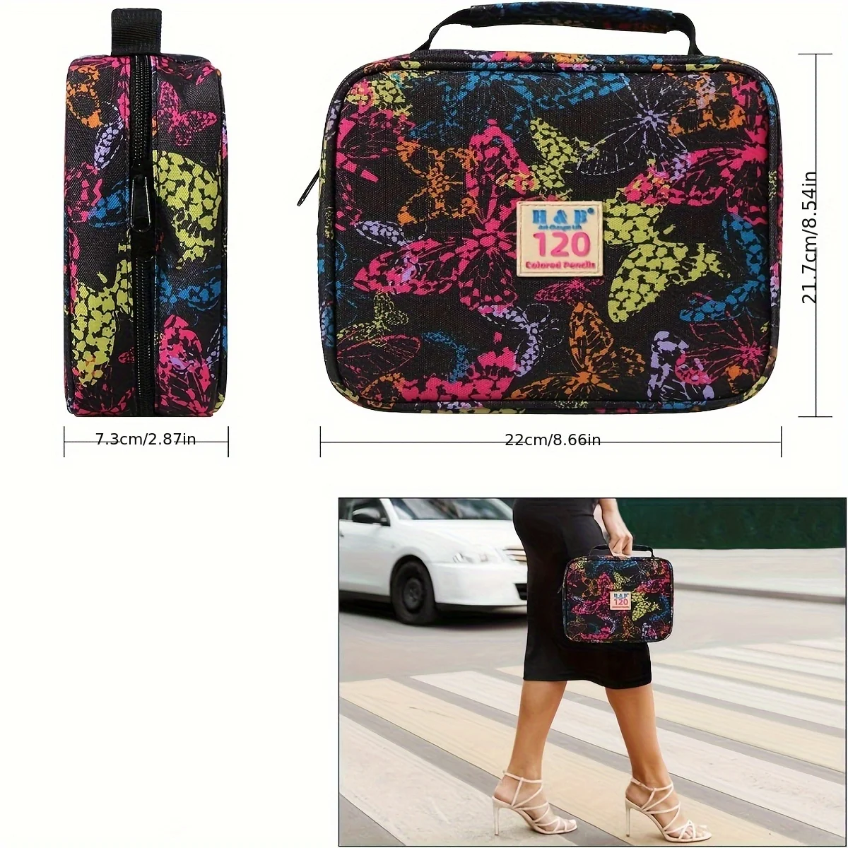 مجموعة أقلام رصاص ملونة 72/120/180/260 - أقلام رصاص على طراز ألوان مائية نابضة بالحياة، قابلة للمسح، مثالية للفنانين والمبتدئين، لوازم فنية