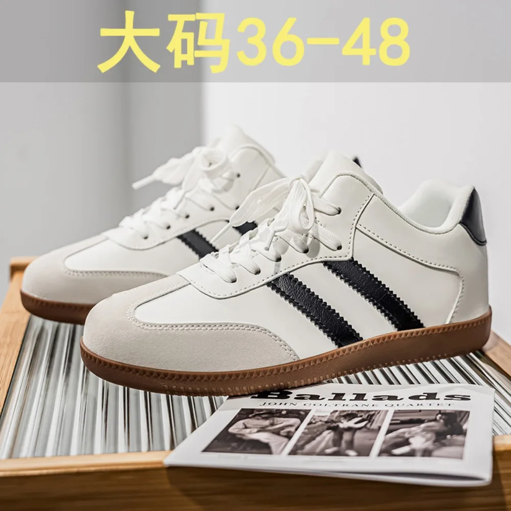Men's Casual High-Top Leather Shoes 2026 New Summer Trend Versatile Leisure Sports White Board Shoes Wear-Resistant