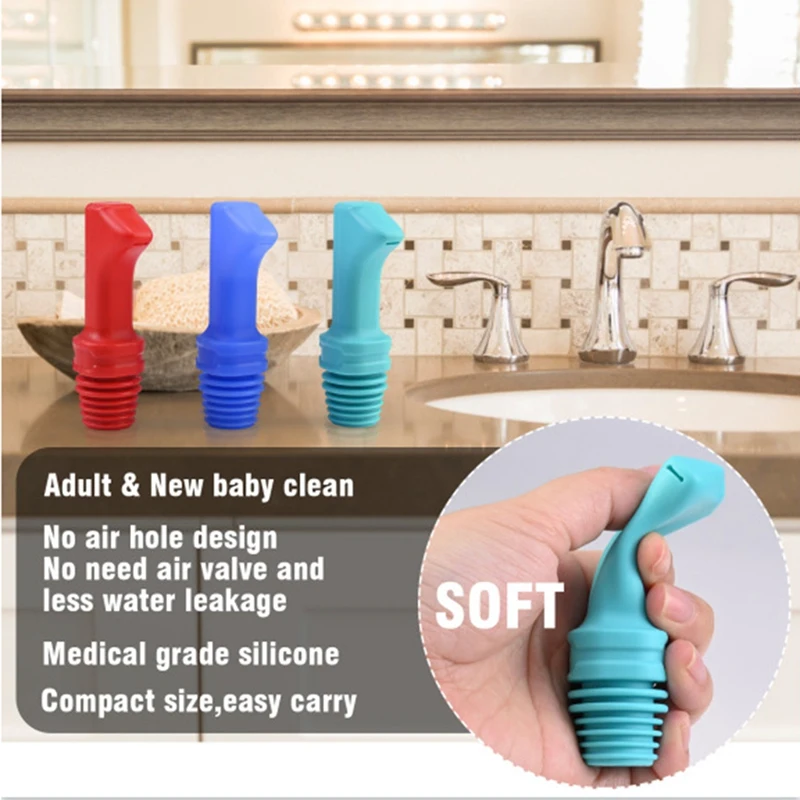 Smart Bidets Ultra-Slim Nozzles Self Portable Cleaning Water Pressure Easy Install