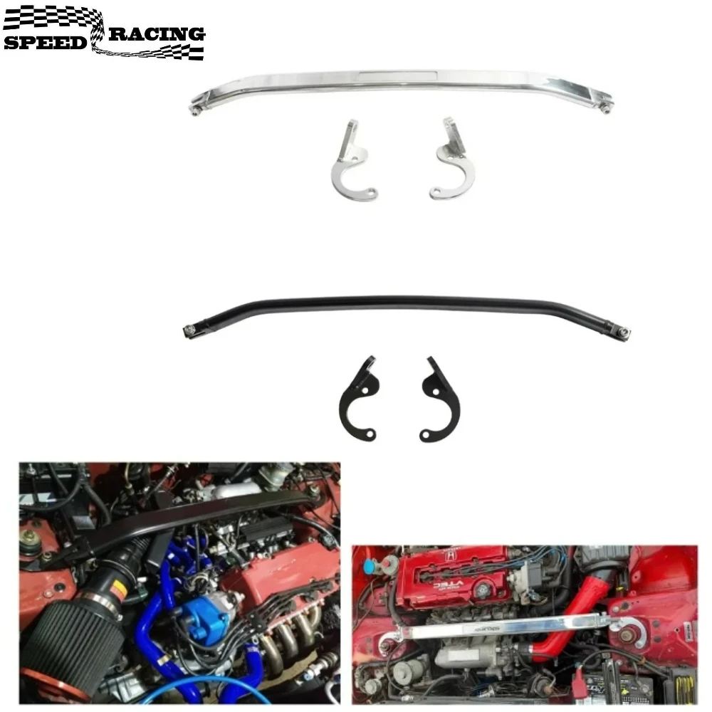 

Front Strut Tie Bar for 1992-2000 Civic EG EK 1993-1997 Del Sol 1994-2001 Integra DC2 Aluminum