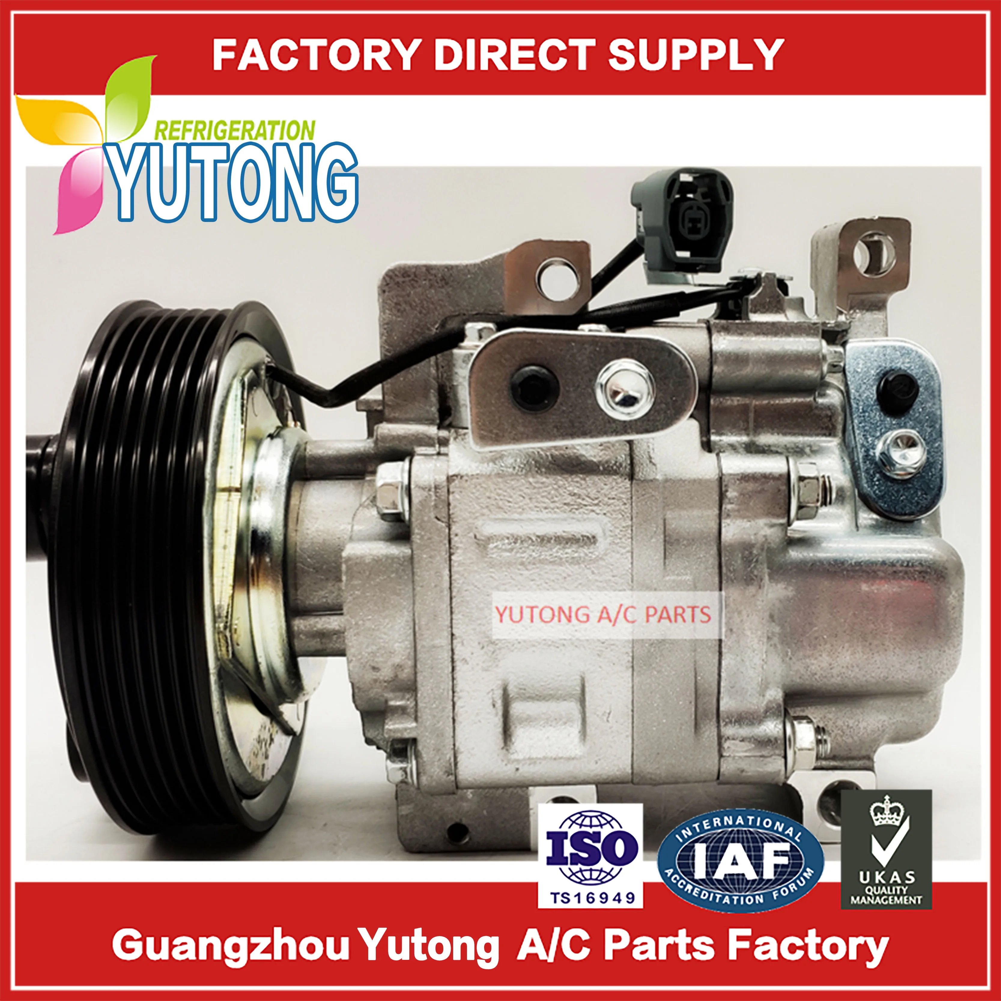 AC Compressor For Mazda GJ6A-61-K00F GJ6A-61-K00C GJ6A-61-K00A GJ6A-61-K00D H12A1AF4AO H12A1AK4DW H12A1AF4DV H12A1AF4A0 H12A1A