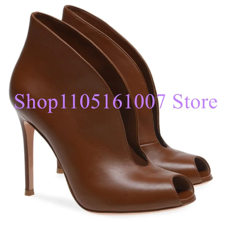 جلد الغزال امرأة حذاء من الجلد موضة عميق الخامس الجبهة سيدة الجوارب القصيرة مثير الانزلاق على موضة مكتب فستان الأحذية الإناث مضخات #5