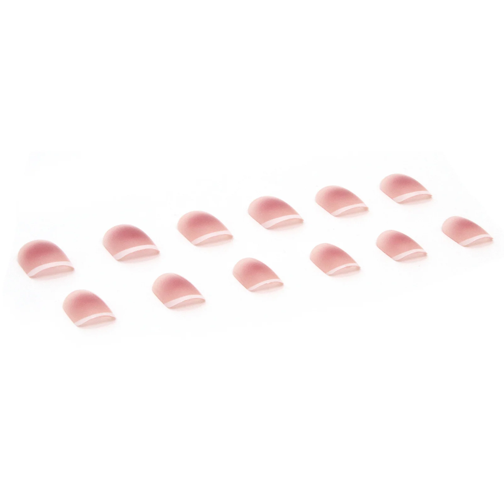 Faux ongles portables N64.Oval, N64.Sweet Pink, N64.Square N64.Tips for Nail Art Starter, Débutants