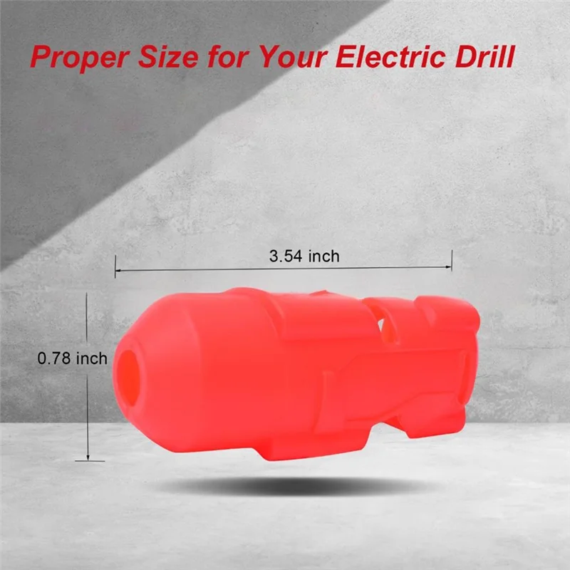 

ABKU-M18 Impact Wrench Protective Boot Fit For 49-16-2767-20 High Torque Impact Wrench Protective Sleeve