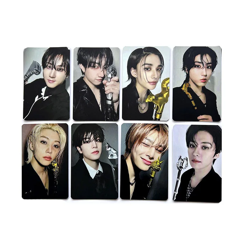 8szt KPOP Boys Idol Group Ablum ATE Merch Photocards Lomo Crads Photobook Bang Collection Card Poster Star Postcard Photos Gift