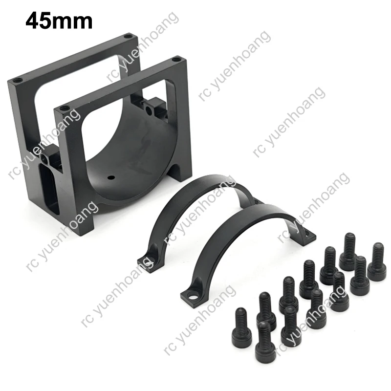1PCS RC Drone Agricolo Braccio Morsetto Per Tubi di Montaggio Dia.40mm/45mm/50mm Tubo Clip Apparecchio In Lega di Alluminio per Multi-rotore aereo
