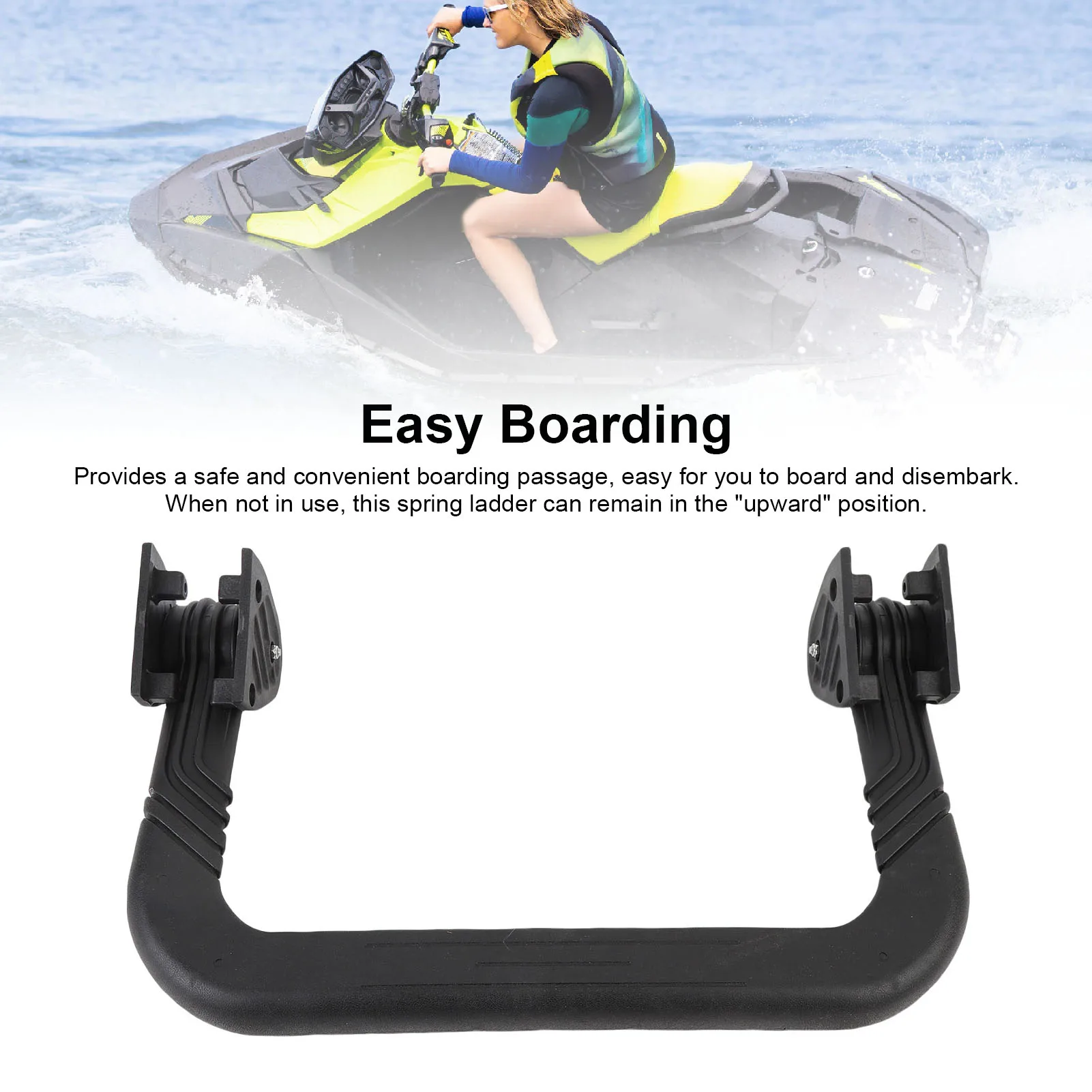 Retractable Spring Loaded Boarding Ladder Step 295100869 Marine Accessories Replacement for Sea-Doo RXT GTX GTR WAKE PRO
