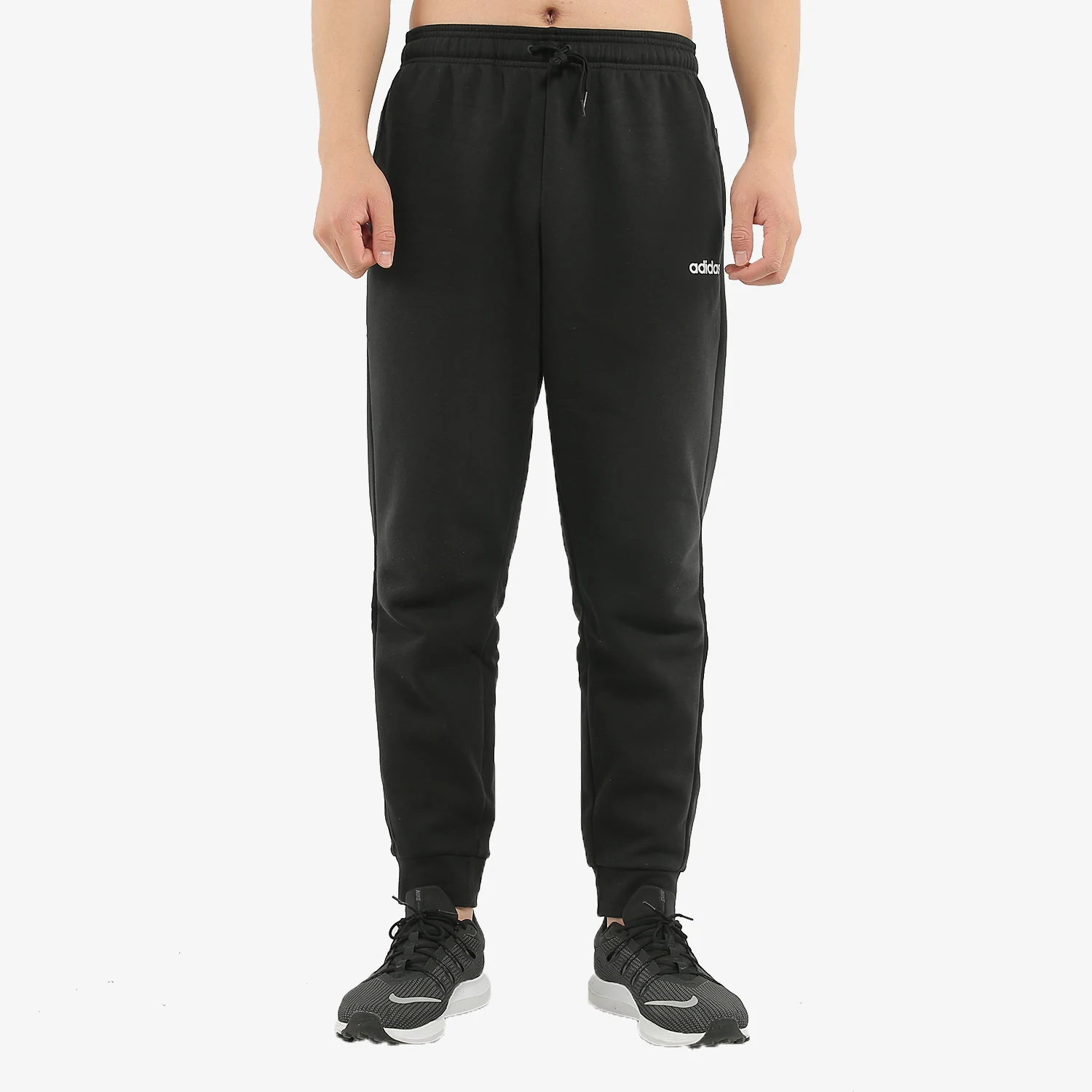 Adidas genuine men's fitness training with plush loose fit sports pants DU0372