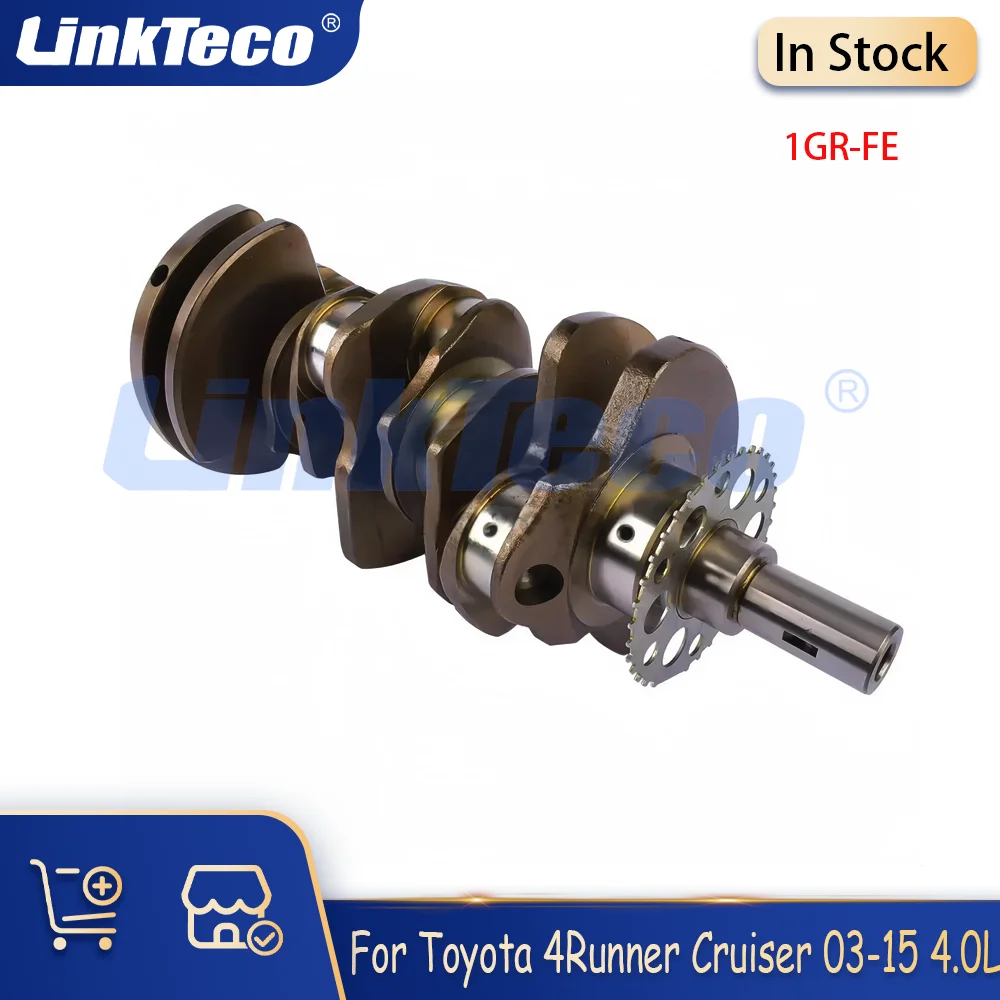 Engine Parts Crankshaft Fit 1GRFE 4.0 L V6 DOHC For Toyota 4Runner FJ Cruiser Tacoma Tundra LAND CRUISER GX PRADO 4.0L 03-15