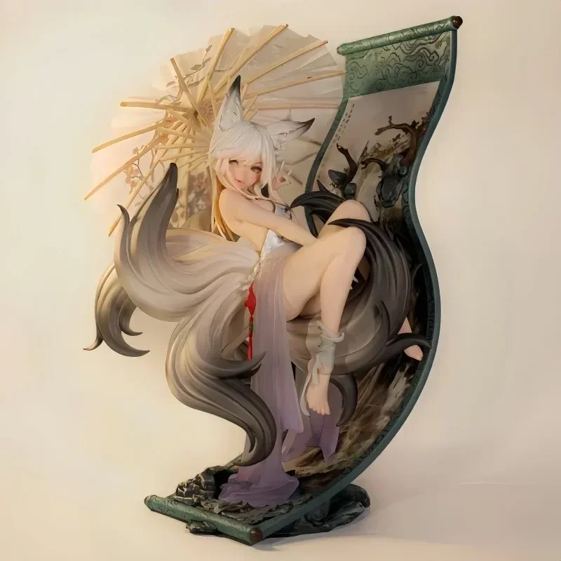 

In Stock Genuine Original Animester Painting Fox · Mo Li Anime Figure Pvc 1/7 Collectible Model Dolls Satuette Toys Ornament