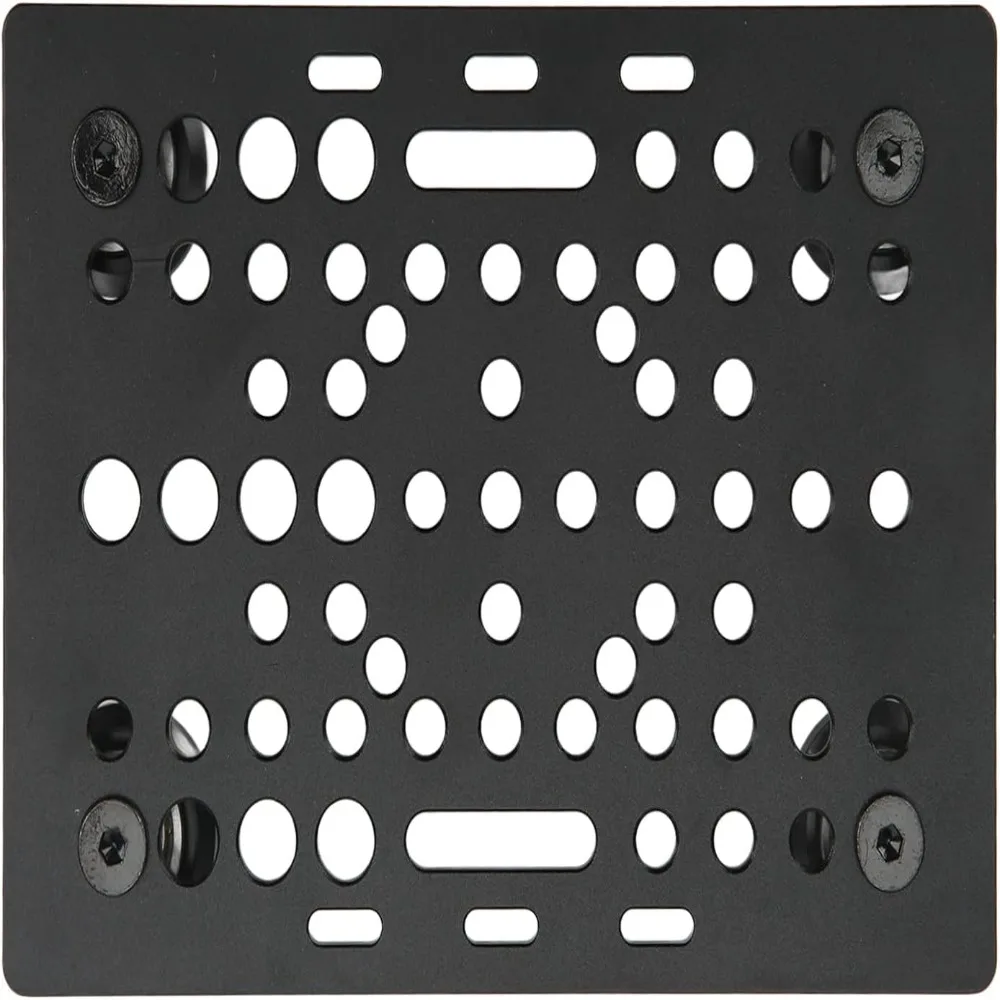 Universal 20mm to 80mm Width Aluminum Gantry Plate 4 Plastic Pulleys 3D Printer Guide Rail V Gantry Plate CNC Machine
