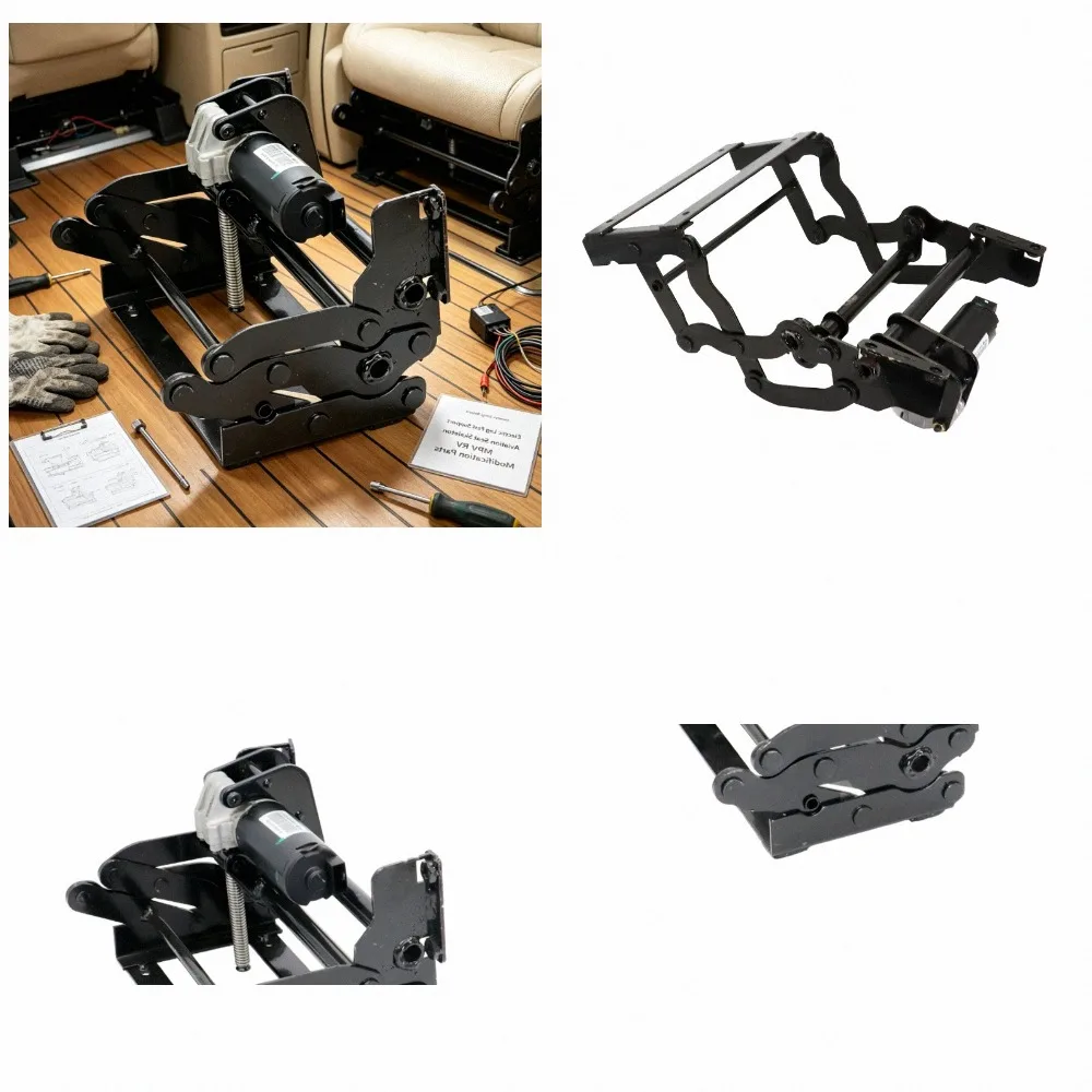 MPV RV Aviation Seat Electric Leg Rest Skeleton Commercial Vehicle Business Seat Modification Accessories