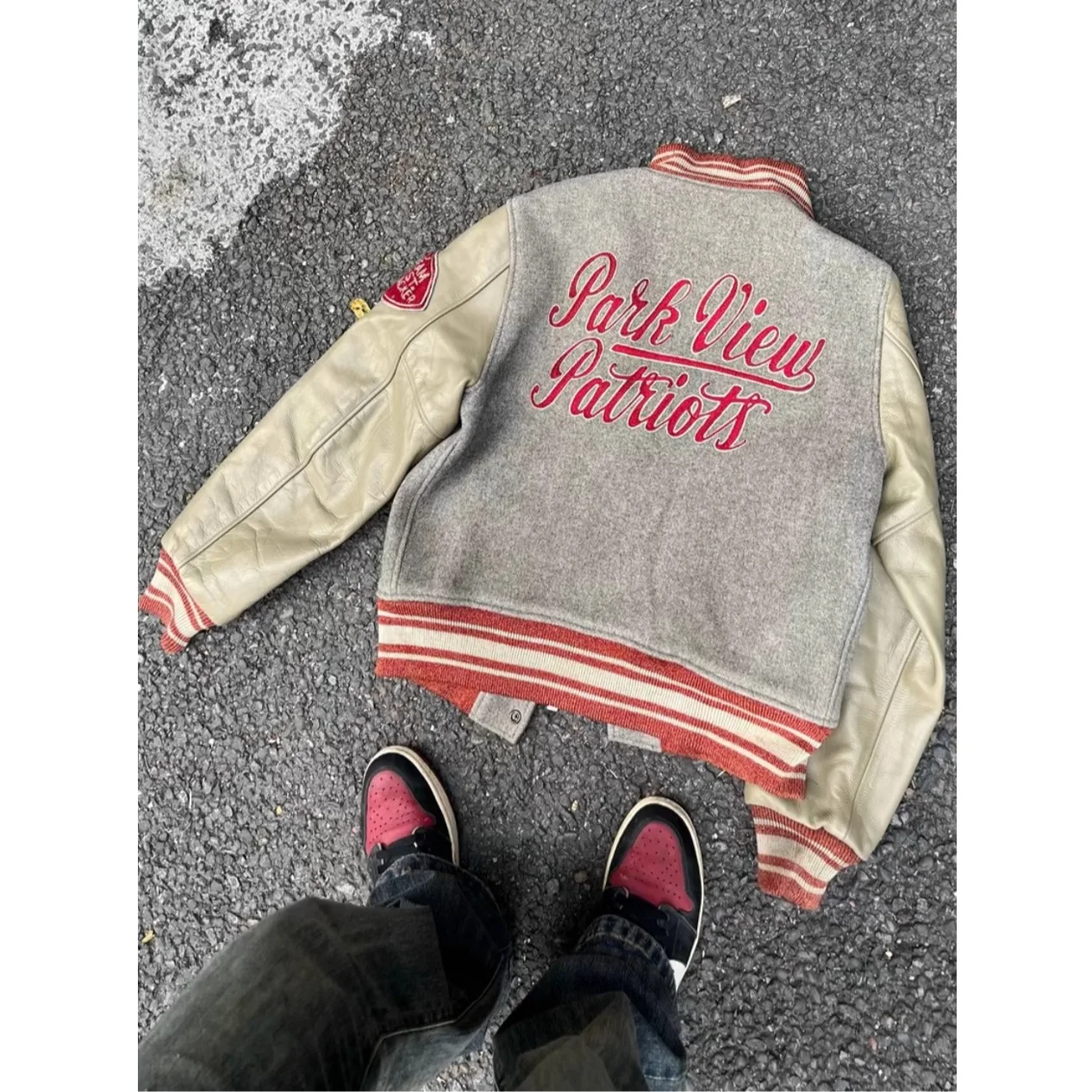 

Бейсбольная куртка American High Street Independent, модель Clean Fit, молодежная, из полиэфирного волокна