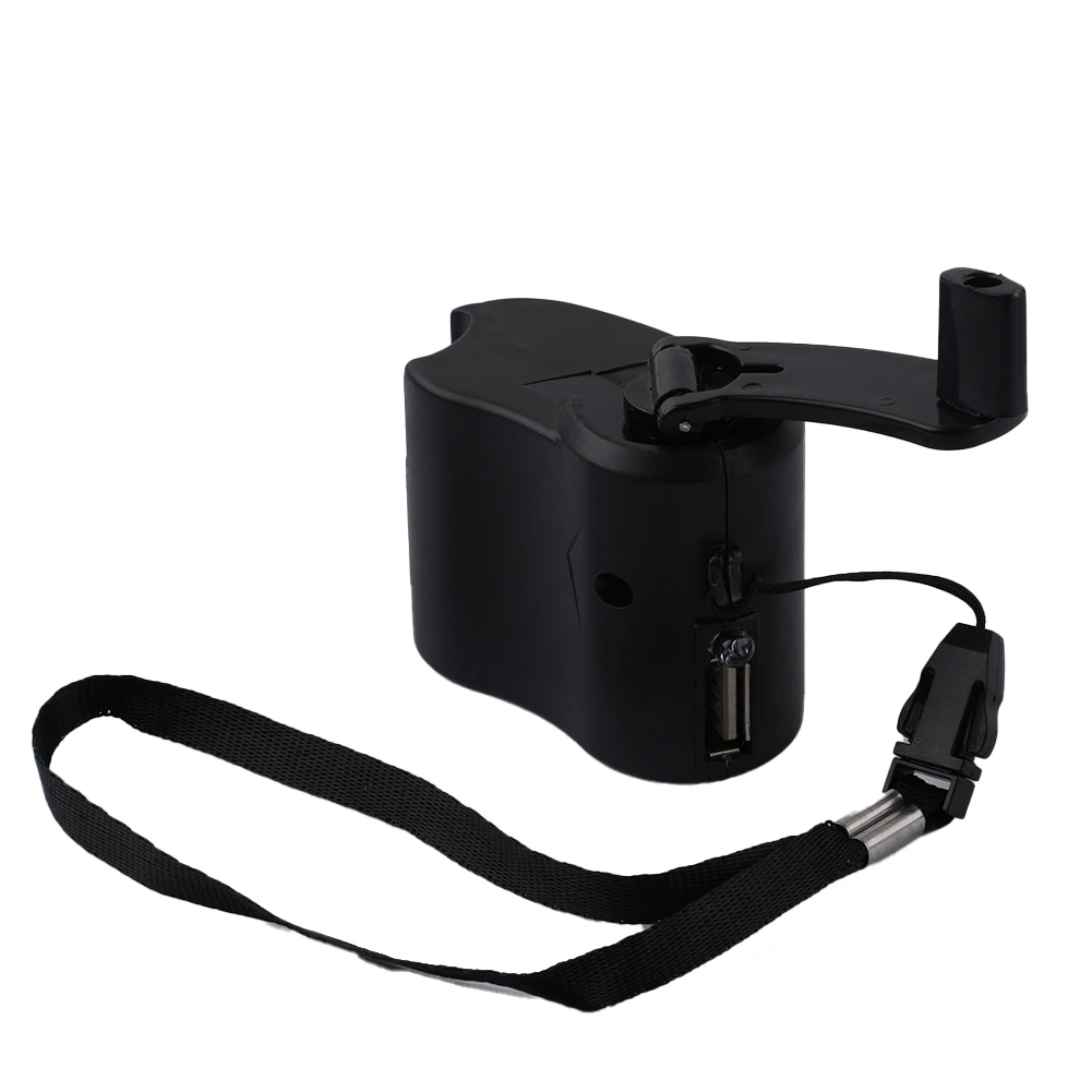 1 Piece USB Hand Crank Generator Charger Emergencys Charger Manual Generator Travel Outdoor Emergencys Mobile Charging