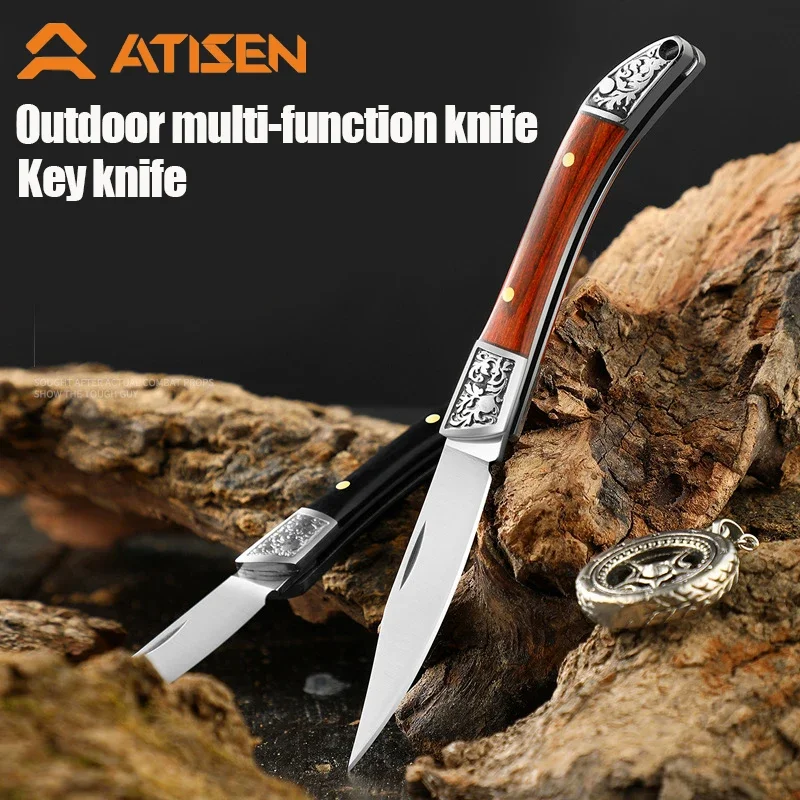 

Stainless Steel Folding Knife Fillet Knife fishing boat fishing accessories with PP Handle Easy To Carry Camping Meat Cutting