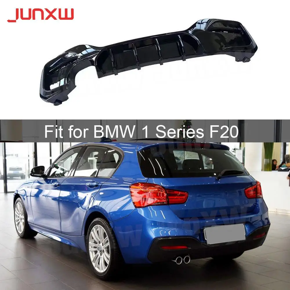 

ABS Rear Diffuser Bumper Lip Spoiler for BMW 1 Series F20 M Sport M135i M140i 2016-2018 Rear Bumper Accessories