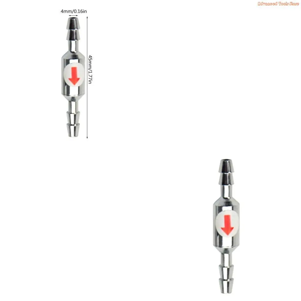 Stainless Steel Check for Valve for Aquarium CO2 System Anti-Backflow Rust W91B
