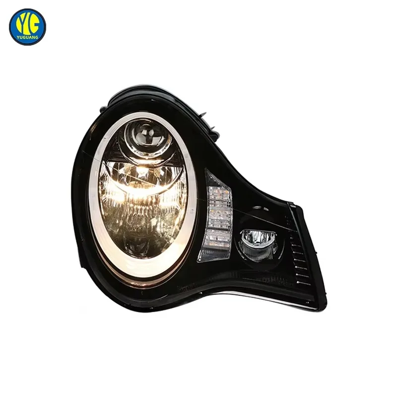 High Bright Full LED Headlight, 12V Waterproof Design, Retrofit Auto Front Lighting Upgrade Parts 1998-2004