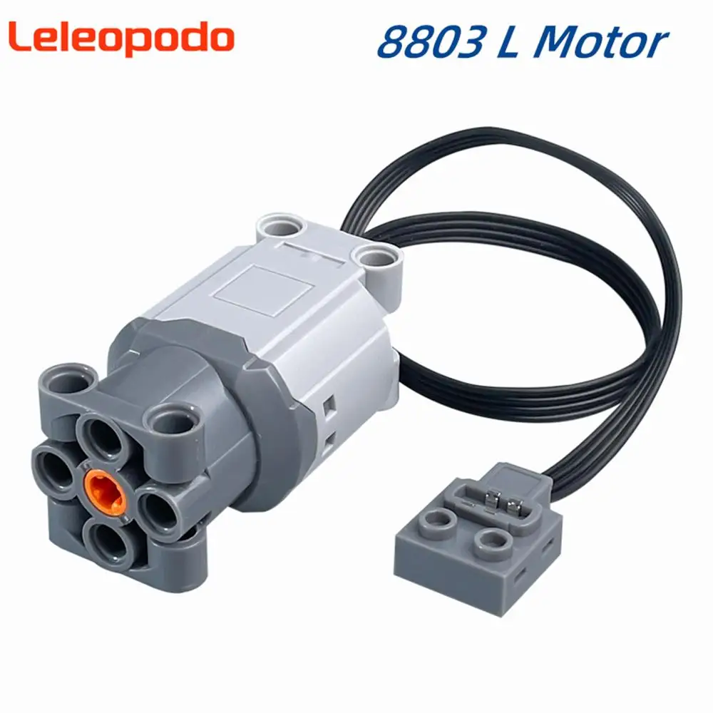 Nuevo 1/2/5/10 Uds pieza técnica MOC alto par 88003 L funciones de potencia del Motor bloque de construcción para vehículos todoterreno