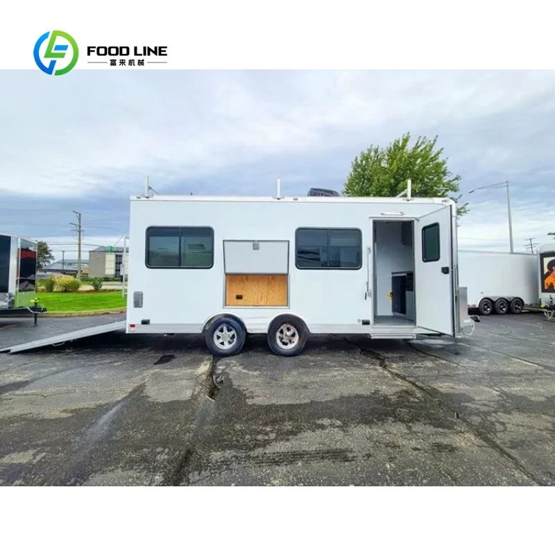 Customized Mobile Office Trailer Fully Insulated Portable Site Office AC Electrical System for Construction Mining Road Job Site