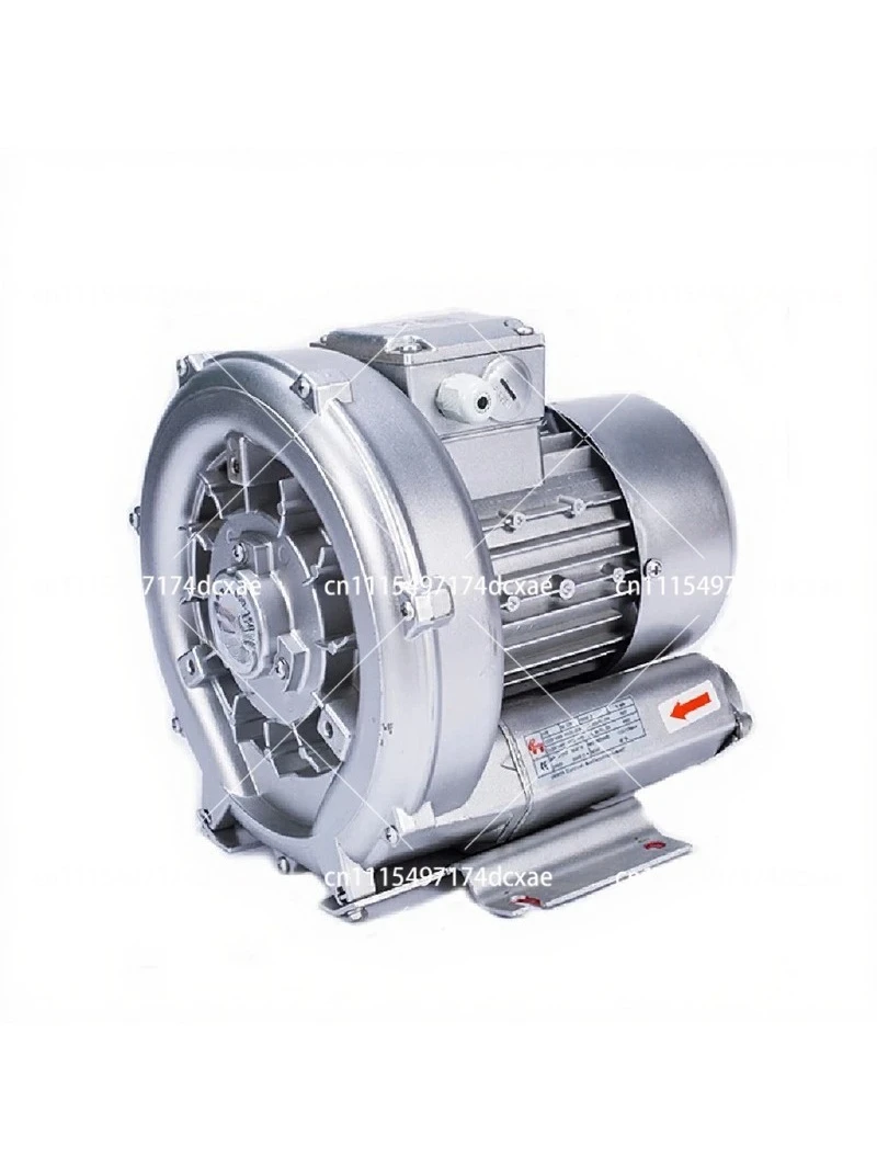 Industrial High Power Vortex Blower Aluminum Alloy Low Noise Blowing Suction Machine