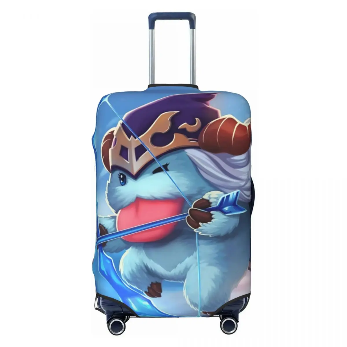 

League Of Legends Print Luggage Protective Dust Covers Elastic Waterproof 18-32inch Suitcase Cover Travel