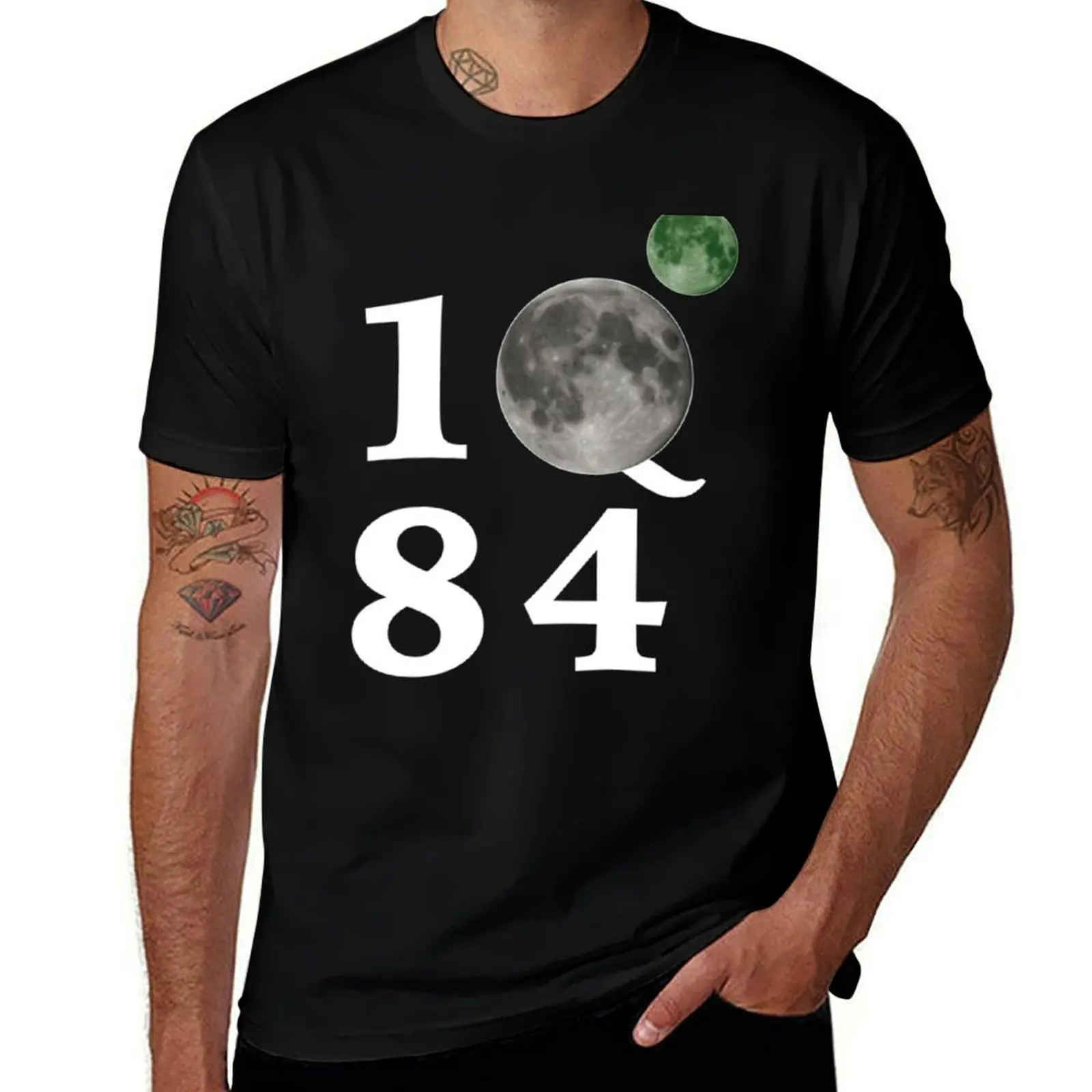 

1Q84 T-Shirt aesthetic clothes Blouse vintage anime shirt anime stuff clothes for men