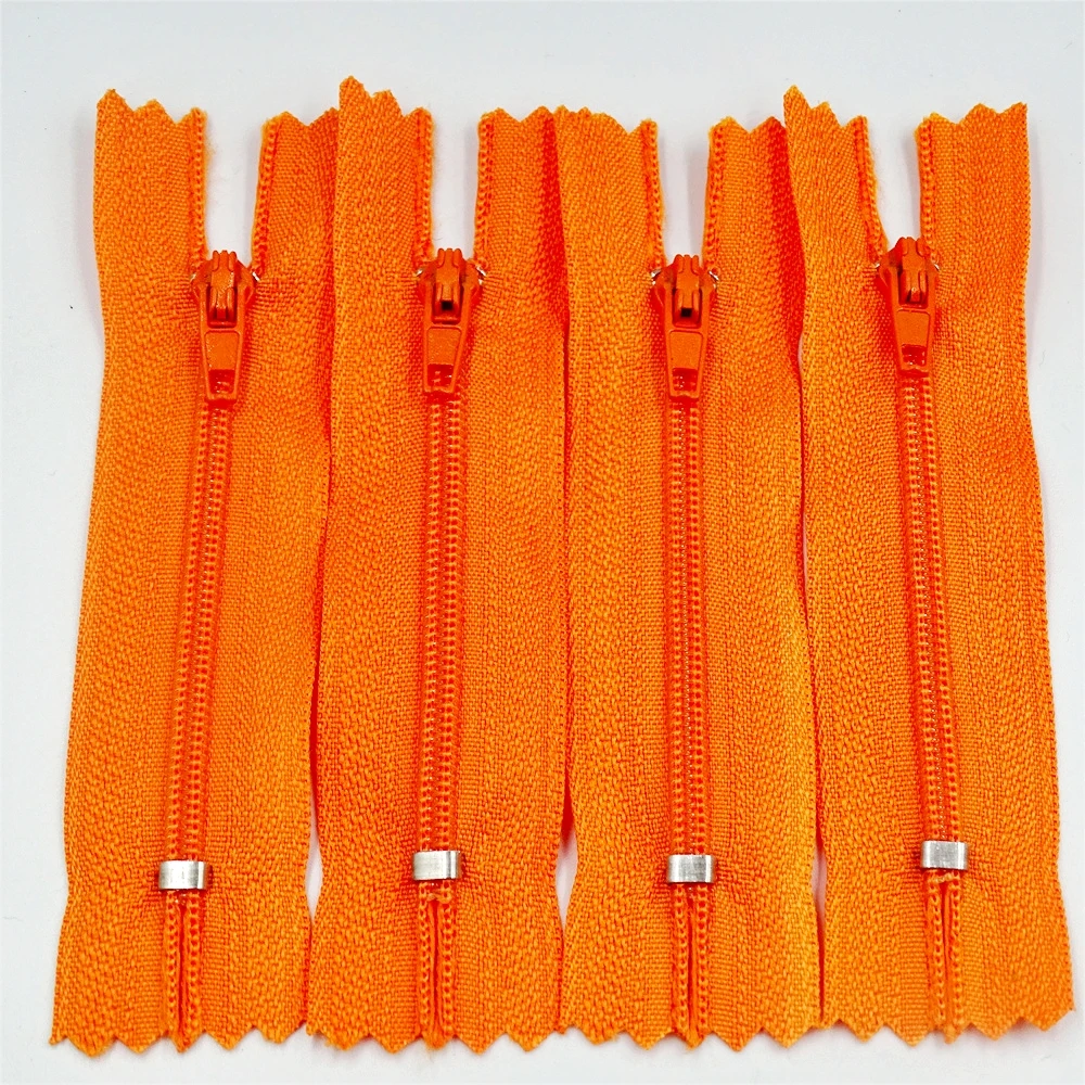 10pcs 3 Inch-24 inch (7.5cm-60cm) 3# Nylon Coil Zippers for Tailor Sewing Crafts Nylon Zippers Bulk 20 Colors