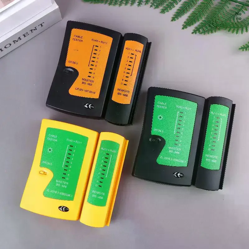 468 Ethernet and Telephone Line Tester: Confirm Your Network's Connectivity Efficiently