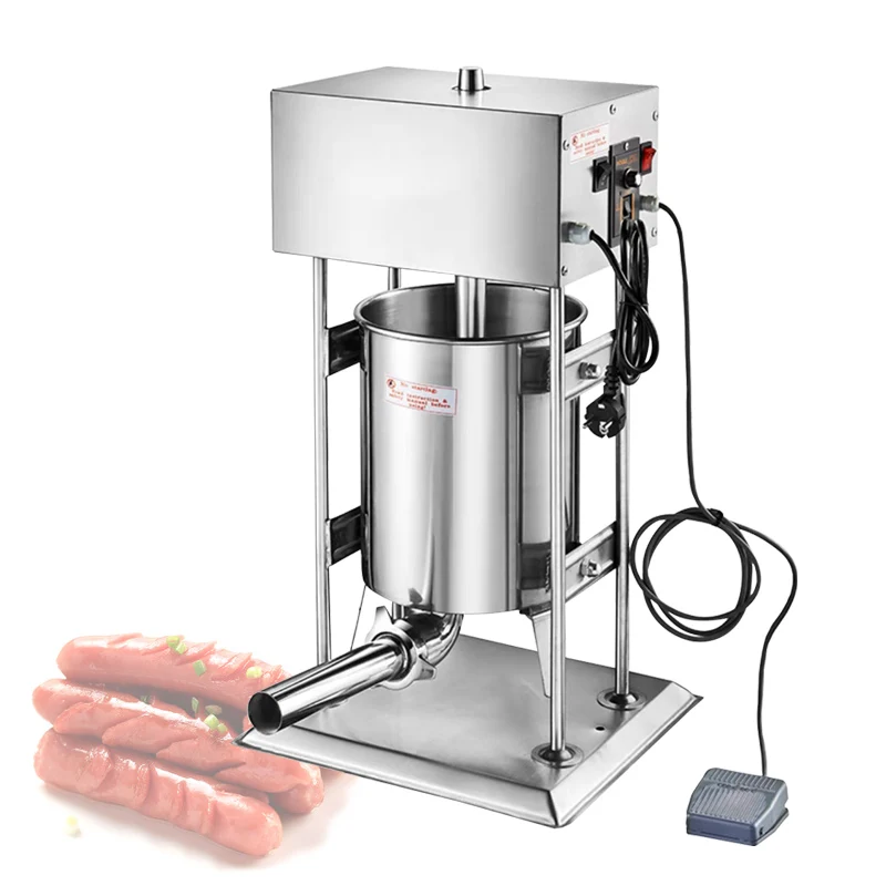 Filling Sausage Machine Stuffer Syringe Manual Electric Stainless Steel 4pcs Maker Meat Sausage Homemade