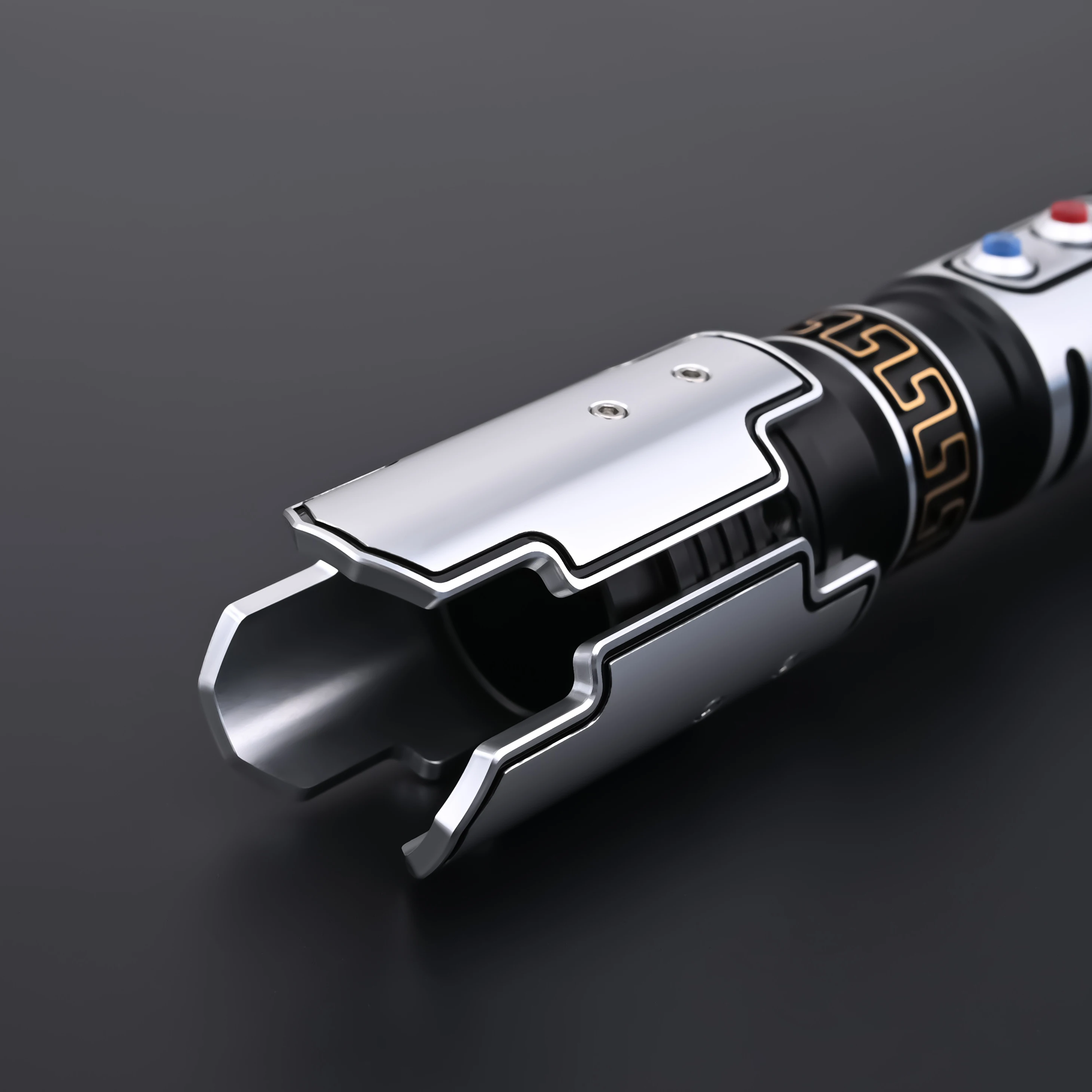TXQSABER Lightsaber Judger SDRGB SNV4 no Blade Metal Hilt Smooth Swing FOC Heavy Dueling Lightsaber for Adult Cosplay Toys view 4